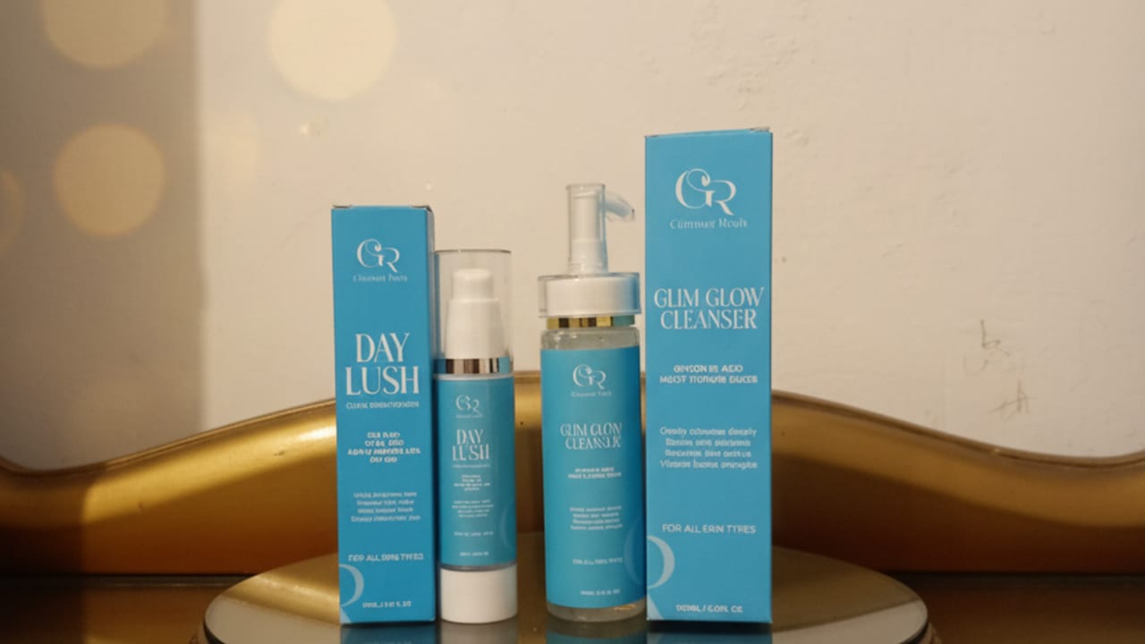 Glim Glow Cleanser & Day Lush